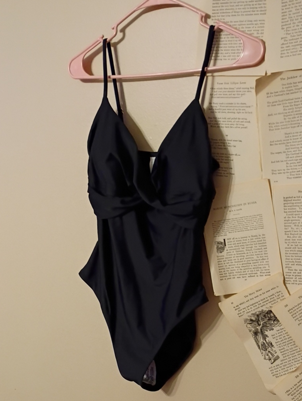 NWT Time & Tru Black Swimsuit